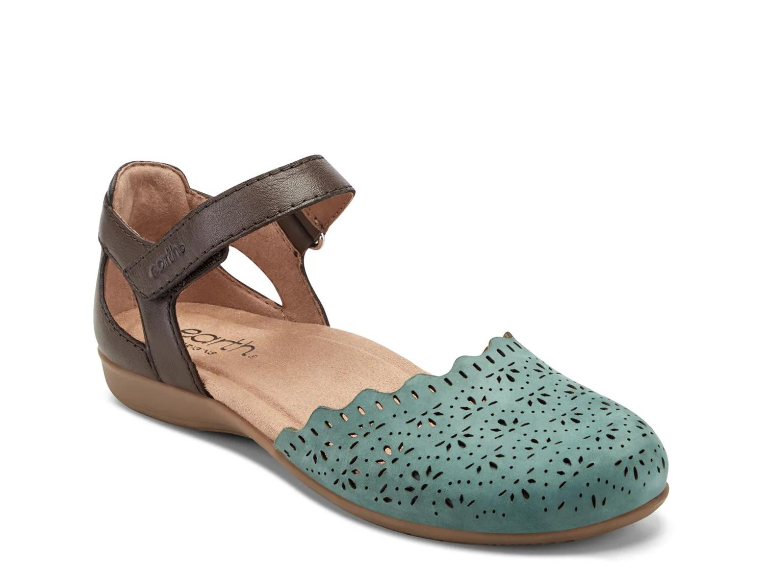 Earth Betti Flat | Women's | Dark Green | Size 9.5 | Flats | DSW