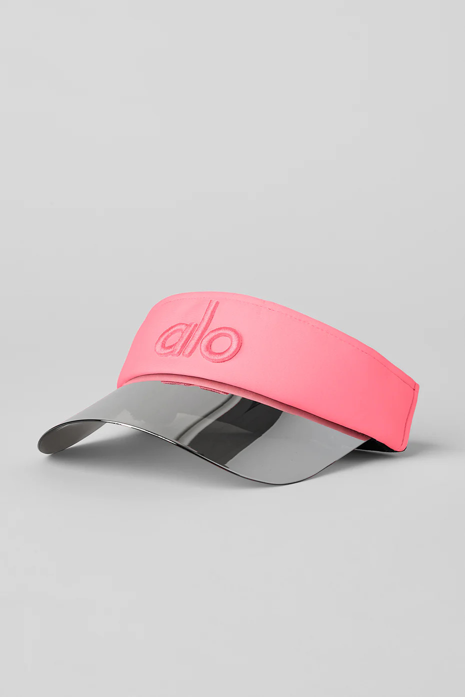 ALO | Airlift Solar Visor Hat in Neon Bubblegum | Alo Yoga (US)