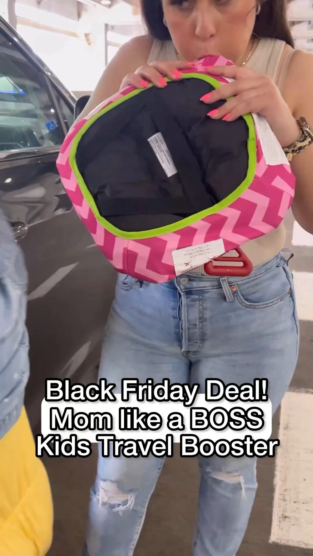 Stop hauling bulky booster seats 😂 This BubbleBum Inflatable Booster Car Seat is safety-tested (meets U.S. FMVSS 213 & European R44/04 standards), compact, travel-friendly and on Black Friday sale! Note: always ensure your child is at least 40 lbs/4 yrs, the lap belt fits low across hips, and the shoulder belt sits snug across the shoulder. Perfect for road trips, Uber, grandma’s car… all of it.
Comment SEAT for the link! 🚗🖤
#chicagomom #momhacks #momlikeaboss


#LTKmorningroutine #LTKmomlife #LTKGiftGuide