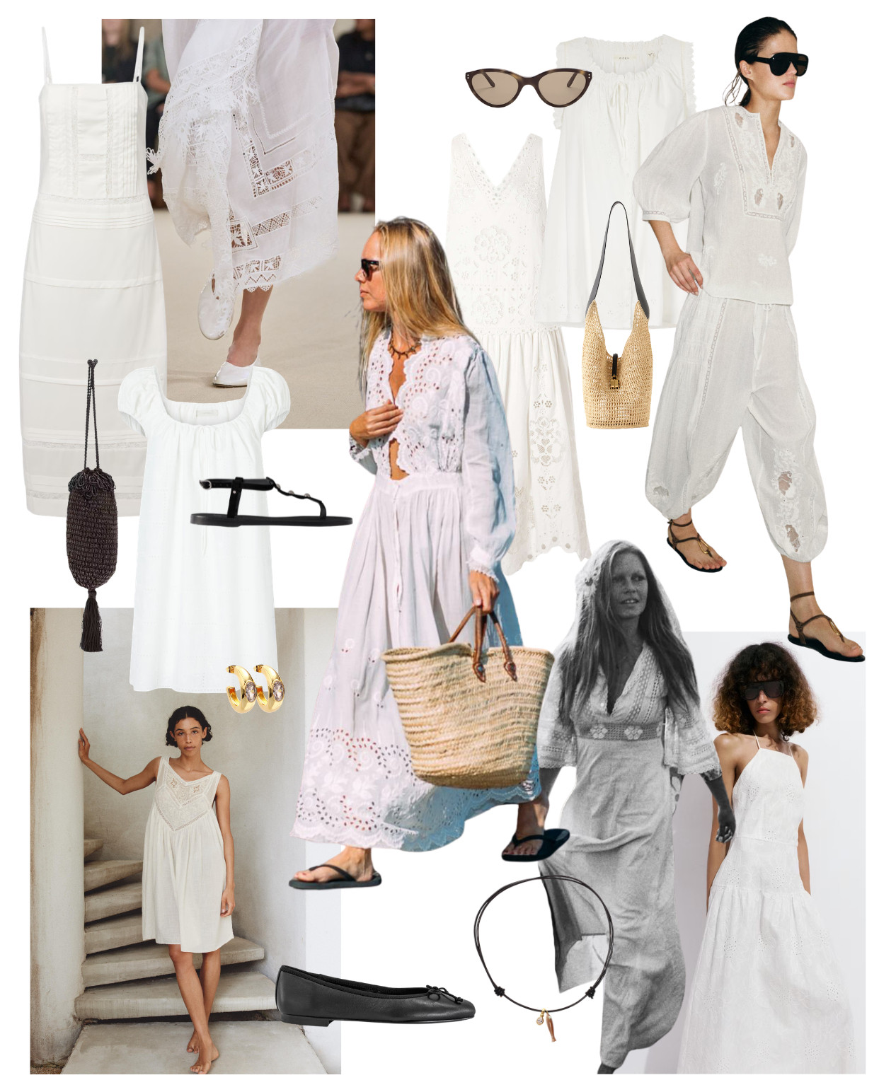 Broderie Anglaise Edit

| Summer | Halter Dress | Holiday Outfits | Ballet Pumps | Woven Bag | Midi Dress | White | Sandals  

 #LTKuk #LTKsummer #LTKeurope