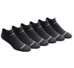 Saucony Men's Multi-Pack Mesh Ventilating Comfort Fit Performance No-Show Socks | Amazon (US)
