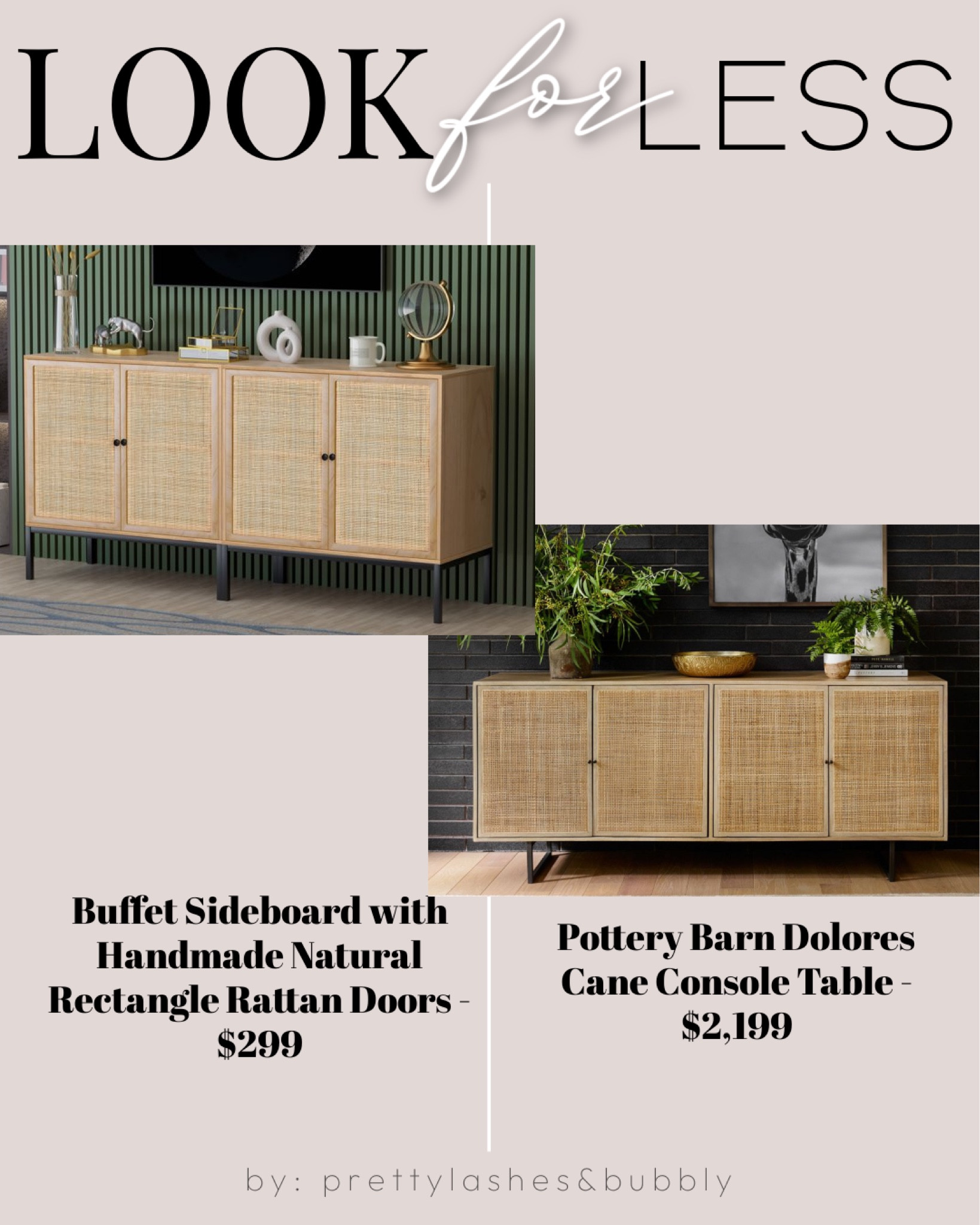 This look for less. Save or splurge 

#LTKFind #LTKstyletip #LTKhome