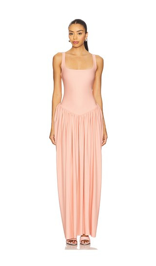 Mariandree Gaitan Viana Dress in Coral. - size S | Revolve Clothing (Global)