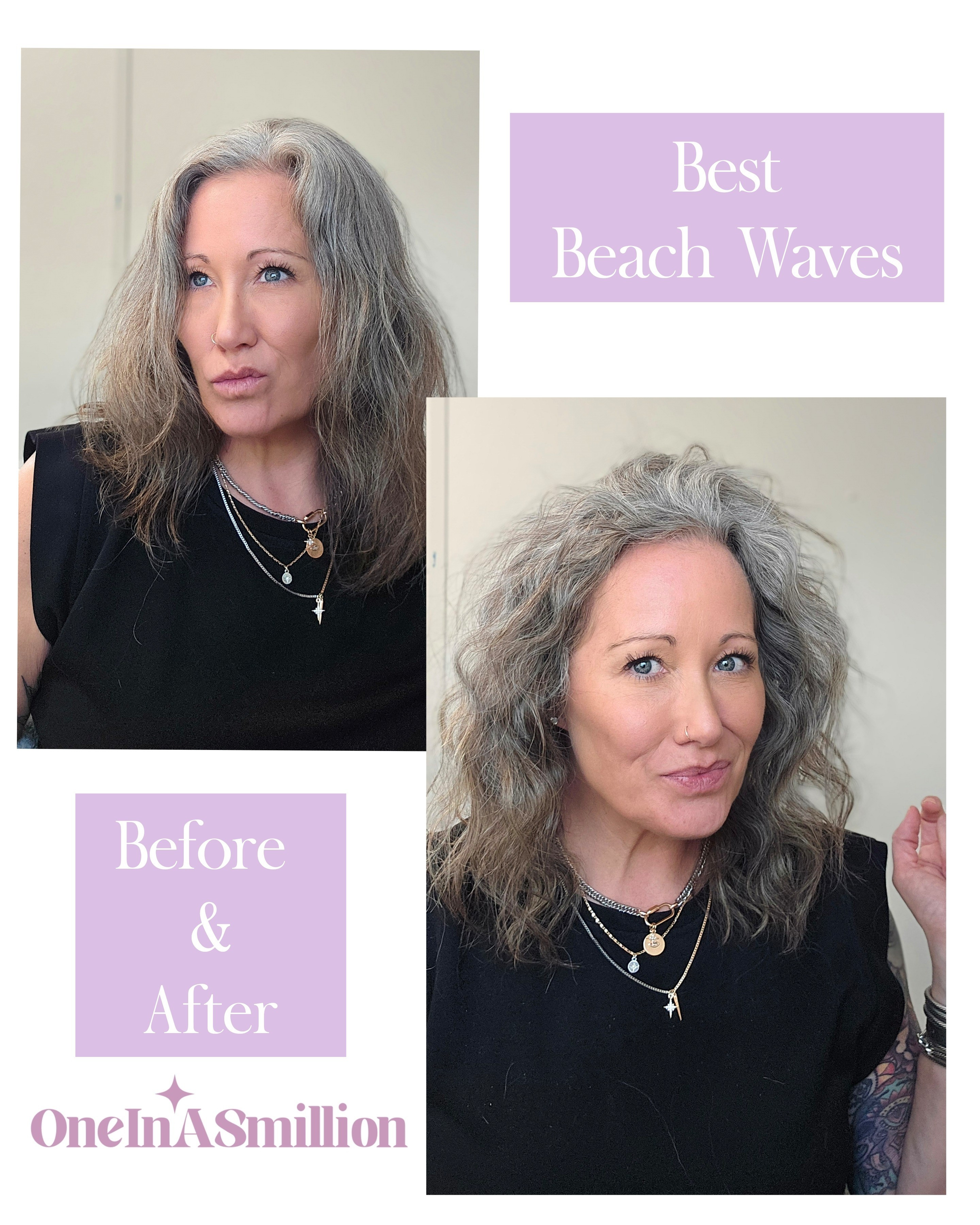 This hair tool is the best product for the summer! It makes to most perfect beach waves for that put together but messy perfect hair. I LOVE this thing!!! Best part, you can’t even mess it up if you tried. It is perfect. Heats up FAST, has a timer, adjustable heat settings, just the best waver!

#hairtools #beachwaves #easyhair #sassyhair #ontrend
