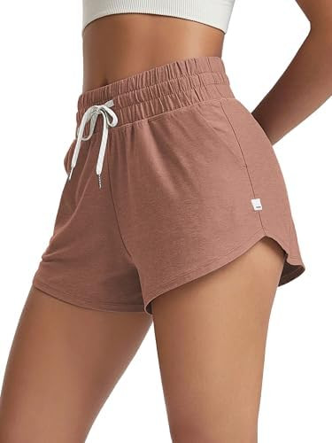 ODODOS Women's Performance Shorts Ultra Soft odSTRATUM Tech Mid Rise Relaxed Shorts with Pocket 3... | Amazon (US)