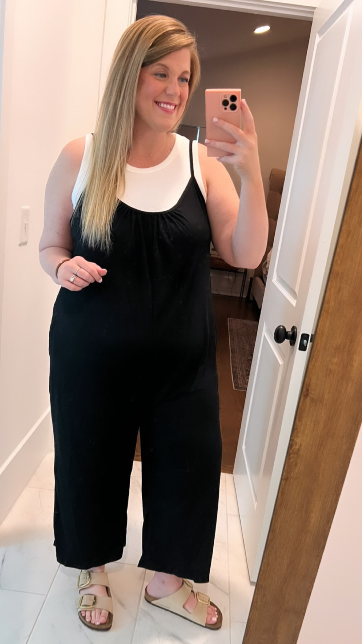 Onesie or romper…all I know is that this thing is COMFY  The tank + big buckle Birkenstocks + tiny hoops make this outfit easy in all the ways!

#LTKstyletip #LTKFind #LTKcurves