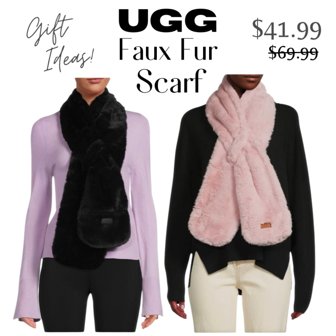 UGG 
Faux Fur Scarf
🖤
Gift idea, Gift guide, UGG Scarf, Warm Scarf

#LTKGiftGuide #LTKfindsunder50 #LTKsalealert