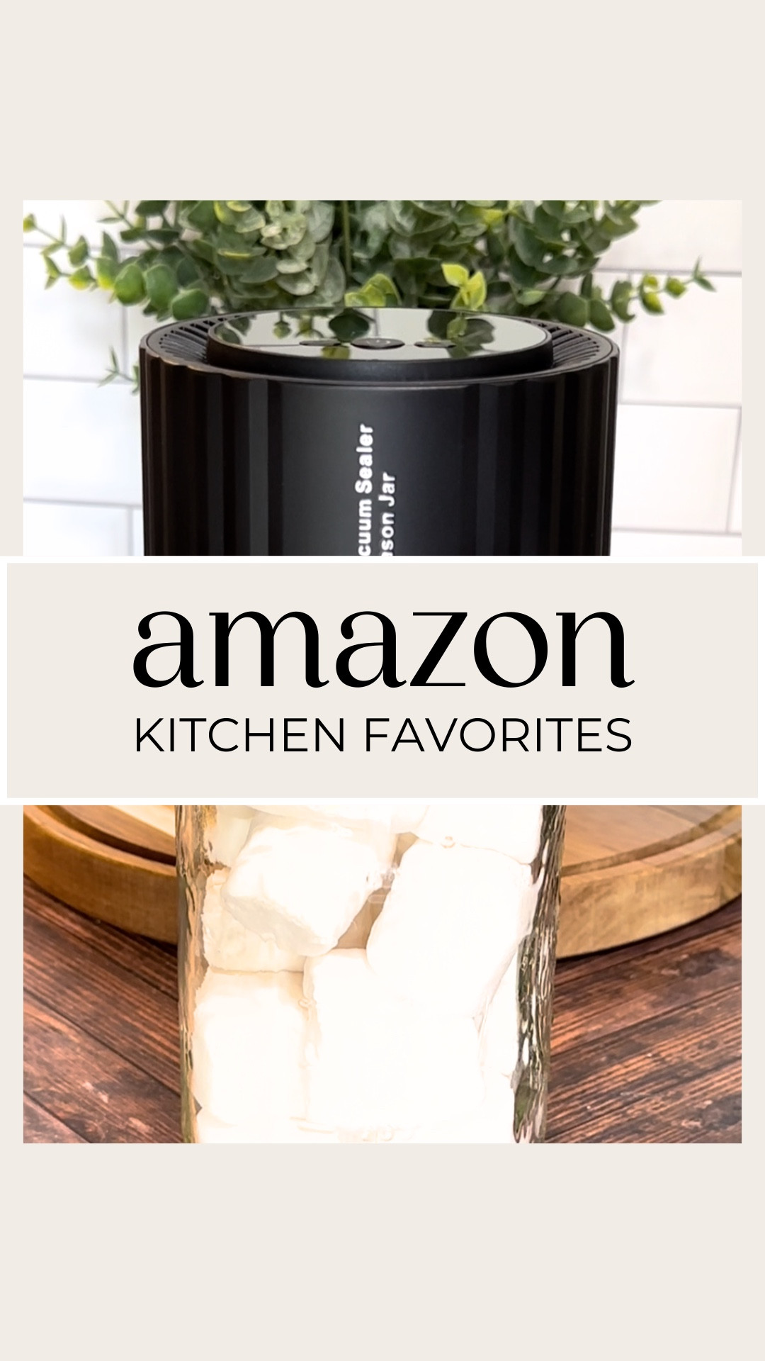 This sealer is a game changer!!! #canning is an all day process, and you have to have a huge pot that you will need space to store! This takes up almost no cabinet space! 
30 seconds to sealed for both #regularmouth and #widemouth #masonjars
It’s a MUST HAVE!
#sealing #mealprep #foodstorage #prepper #amazon #amazonhome #amazonfinds #amazonfavorites #instagood #reels #instagramreels #réel #reelsinstagram #kitchen #cooking #food #amazonkitchen #homeandkitchen #musthaves

#LTKFindsUnder50 #LTKHome #LTKFamily