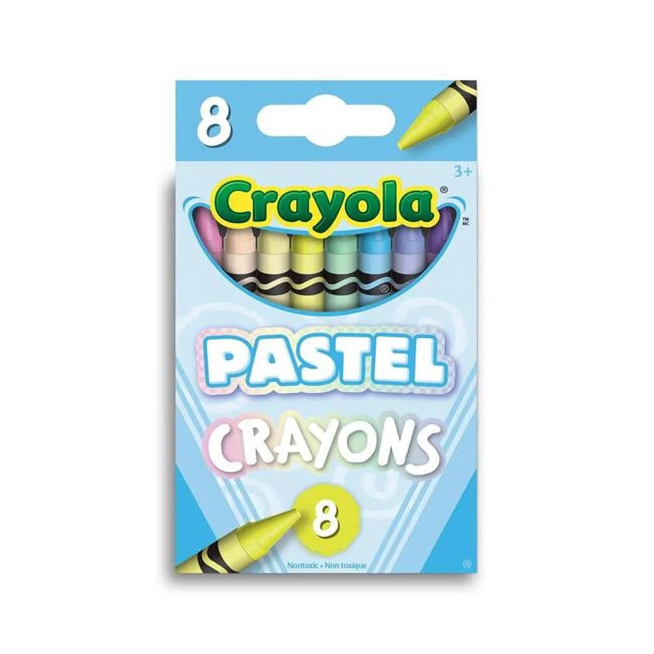 Pastel Crayons, Assorted Color - 8 Count | Walmart (US)