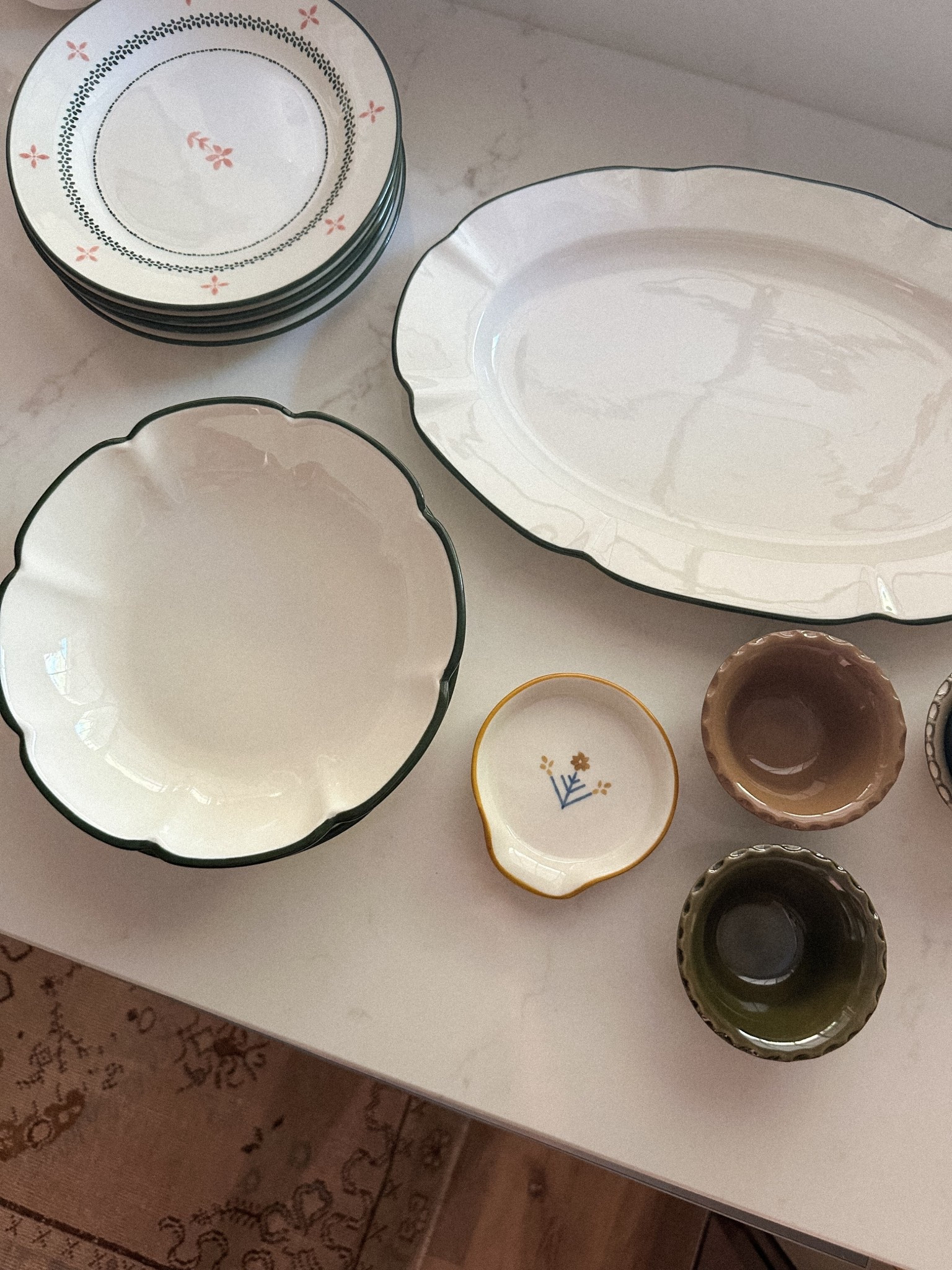 Quite literally obsessed with our new dishes. Slowly moving out of my white only era. 

#LTKautumn #LTKHome