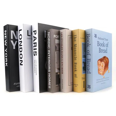 Set of 7 Modern Decorative Coffee Table Books for Home and Office Decor | Wayfair Professional