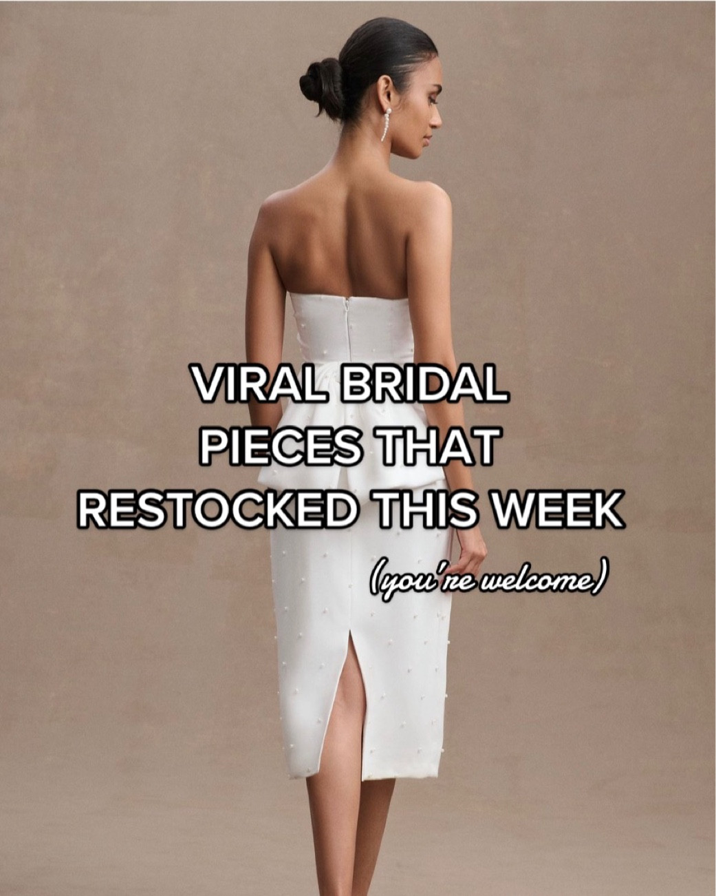 Viral bridal pieces that restocked this week!!

#LTKwedding