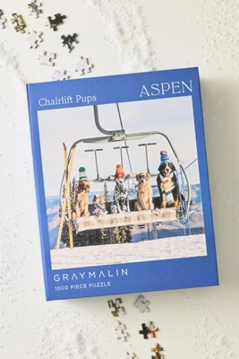 Gray Malin Aspen 1000-Piece Book Box Puzzle | Anthropologie (US)