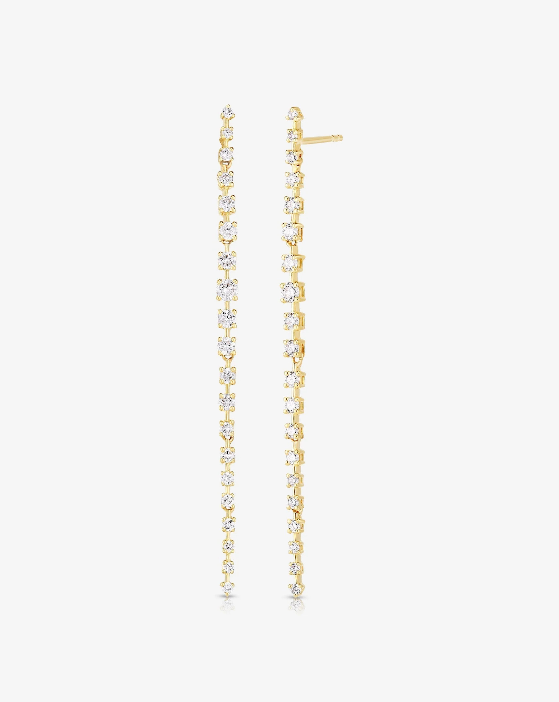 Graduated Diamond Drop Earrings | Ring Concierge