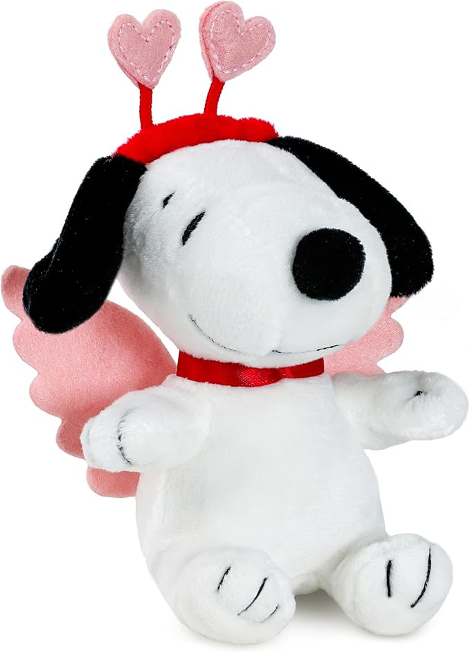 Hallmark Peanuts Snoopy Zip-a-Long Plush Toy, 3.5" (Cupid) Gift for Kids, Grandchildren, Collecto... | Amazon (US)