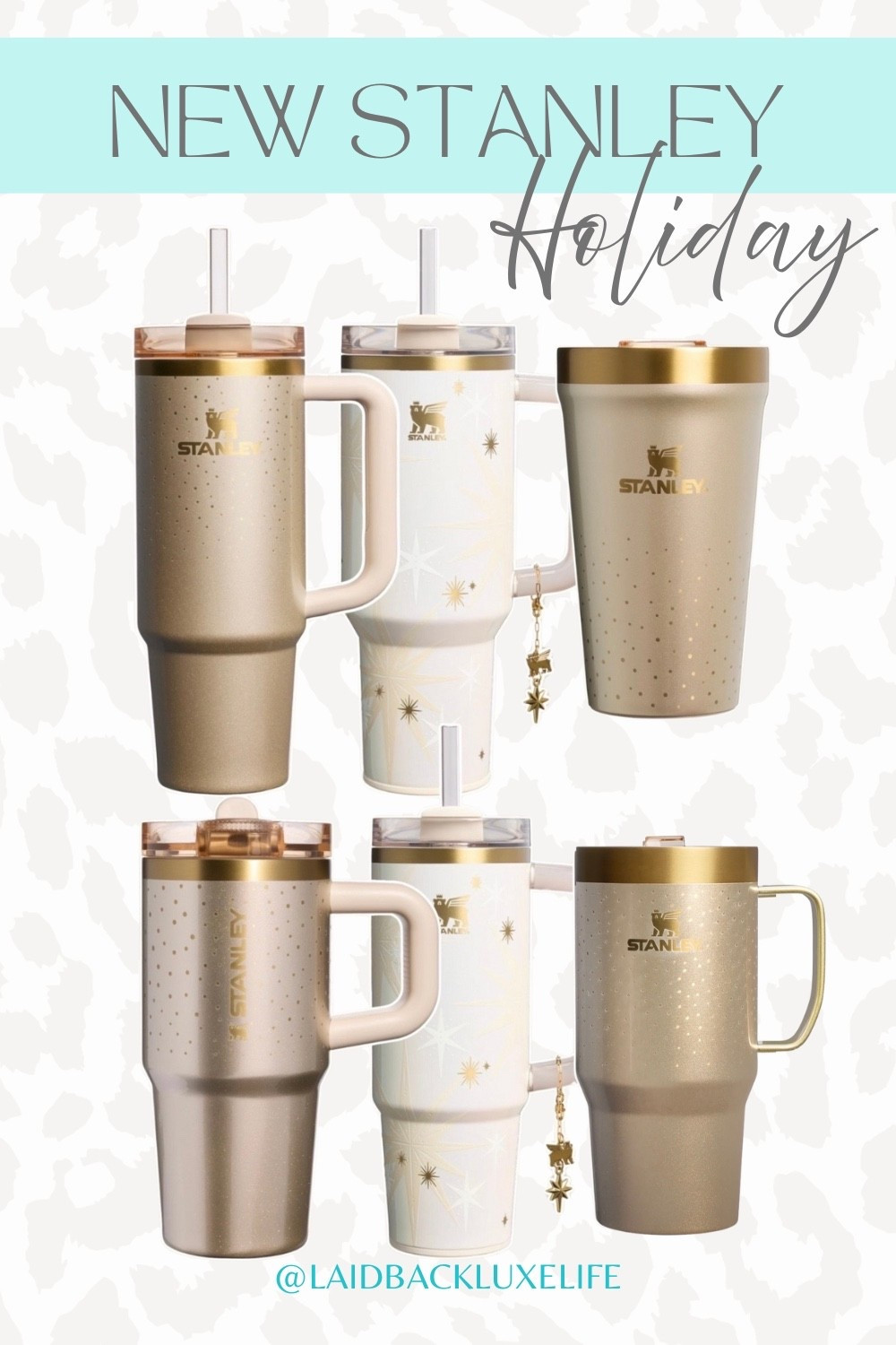 NEW Stanley Holiday! Holiday gift idea, gift guide, Gift Guide for her, gift idea, holiday gift guide, Stanley #LaidbackLuxeLife

Hey Beautiful! Feel free to comment on this post if you have any questions! 🫶🏽

Follow me for more fashion finds, beauty faves, lifestyle, home decor, sales and more! So glad you’re here!! XO, Karma

#LTKGiftGuide #LTKHoliday #LTKFindsUnder50