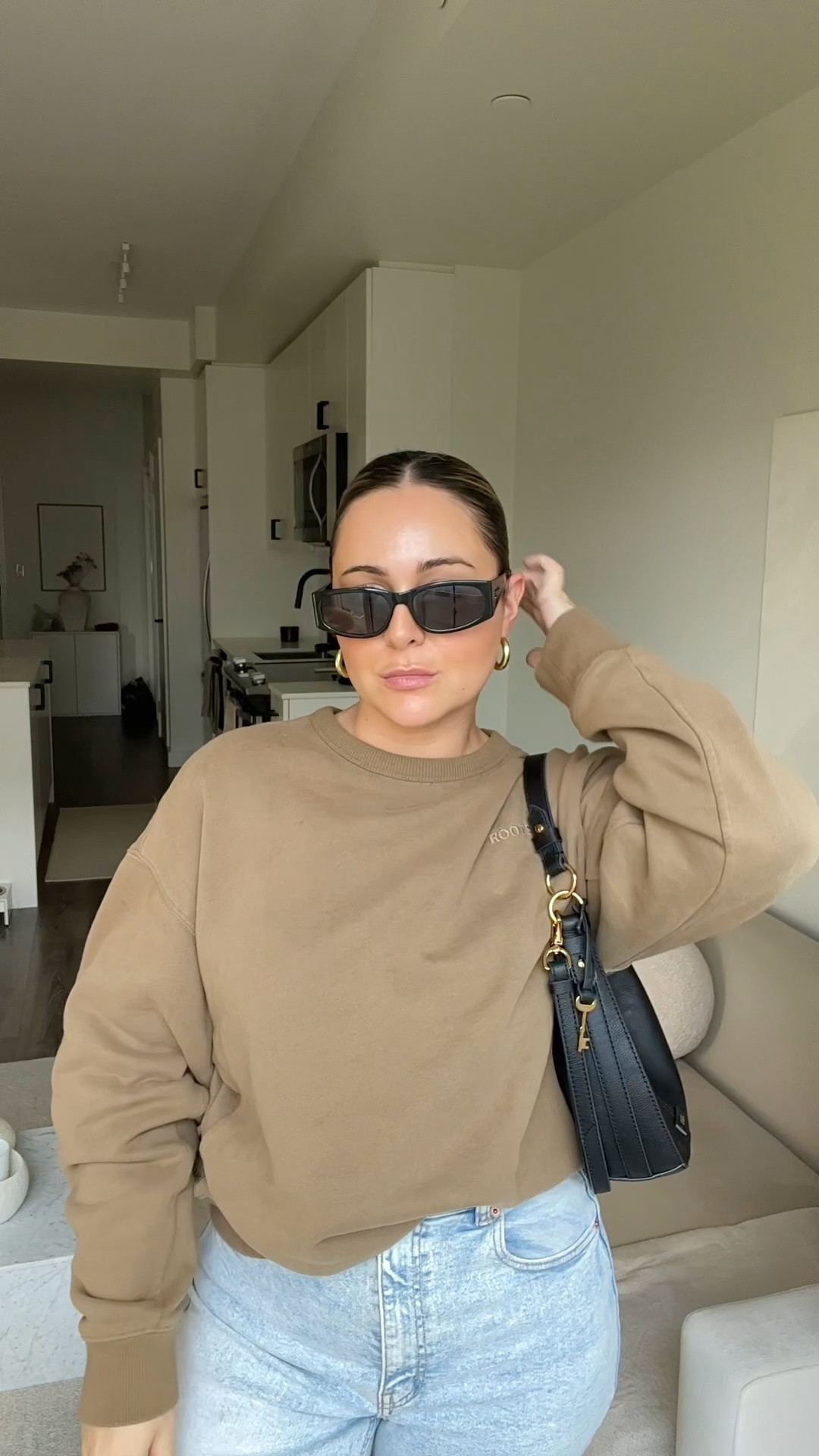 GRWM easy fall errand outfit 🤎 

#LTKSeasonal #LTKstyletip #LTKmidsize