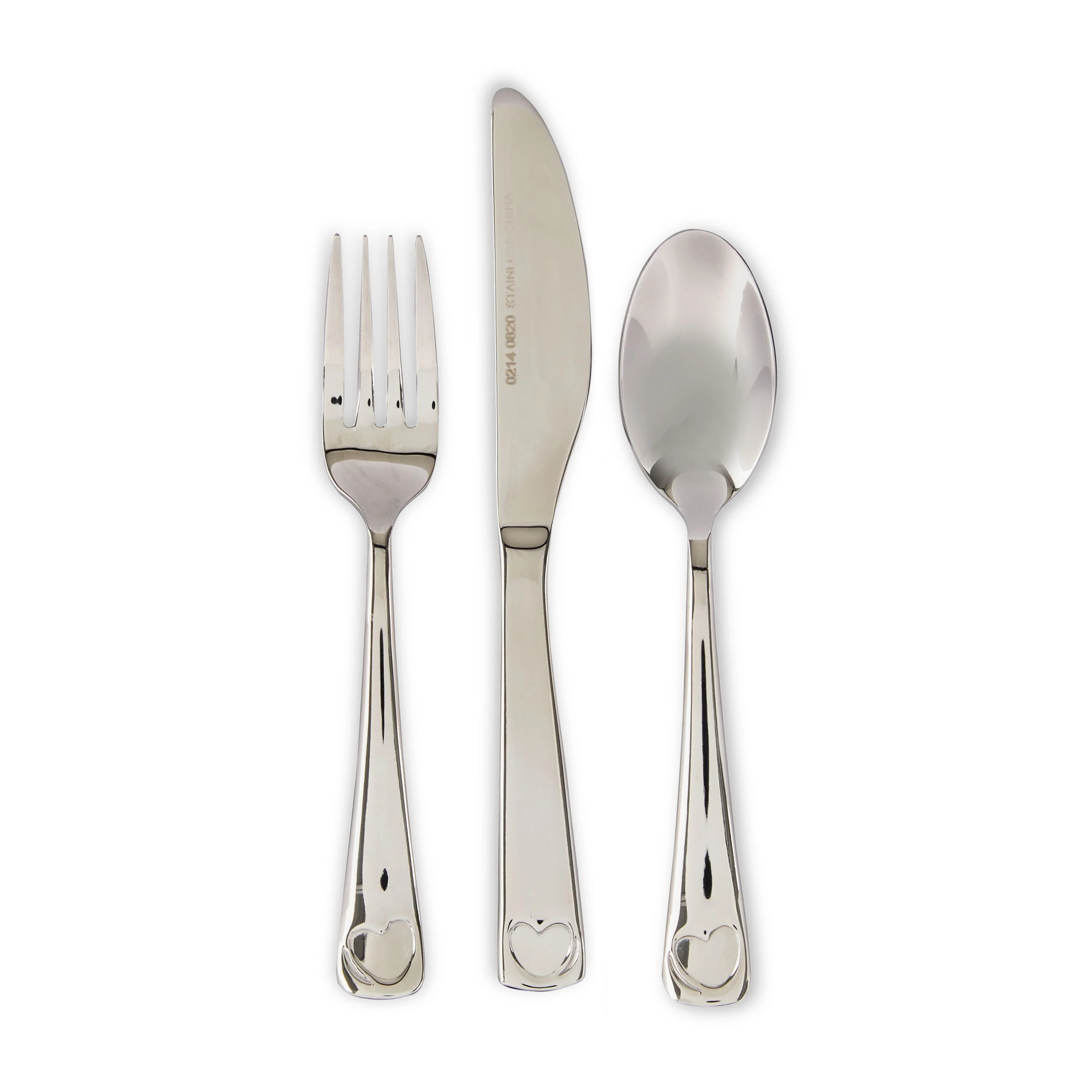 Parent's Choice 3-Piece Premium Stainless Steel Toddler Flatware Set, 12+ Months, Silver | Walmart (US)