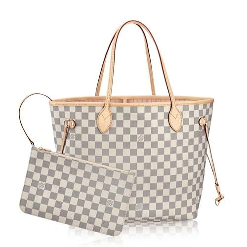 YDFBH Women Fashion Handbags Tote Bag Shoulder Bag Top Handle Satchel Purse N41361 | Amazon (US)