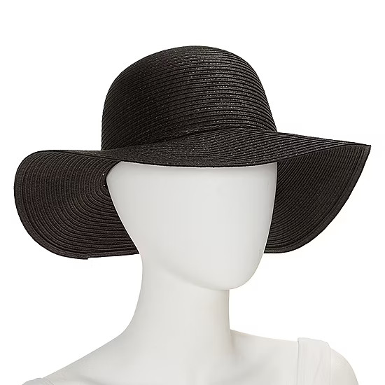 new!Liz Claiborne Straw Womens Floppy Hat | JCPenney