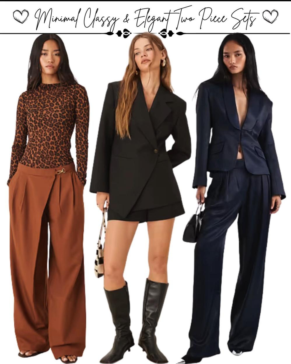 I’ve always loved pieces that don’t live in just one category… and these classy two-piece sets are exactly that. The kind of outfits that move effortlessly from structured mornings to relaxed afternoons, from polished meetings to casual coffee runs, all while keeping that clean, minimal aesthetic that never feels overdone. While putting this lookbook together, I kept reaching for sets that felt intentional yet easy… tailored silhouettes, soft neutrals, and that quiet confidence only minimalist styling brings.

What makes two-pieces so special is the freedom they give you; wear them together for a refined, elevated look or style them separately when you want something more relaxed. It’s that balance between official and effortless that makes them feel like true wardrobe staples rather than trends. If your style leans toward modern, classy, and timeless with a minimalist edge, these sets are the kind of pieces that make getting dressed feel simple but impactful.

#classytwopiece #minimalistoutfits #eleganttwopiece #ltkstyleinspo #ltkfashion #minimalchicstyle 

 #LTKMidsize #LTKPetite #LTKPlusSize