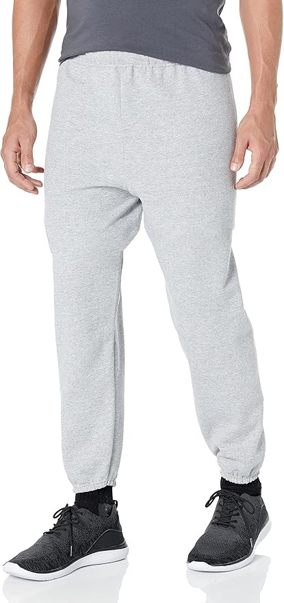 Jerzees Men's NuBlend Fleece Elastic Bottom Sweatpants, Relaxed Fit, Cotton Blend | Amazon (US)