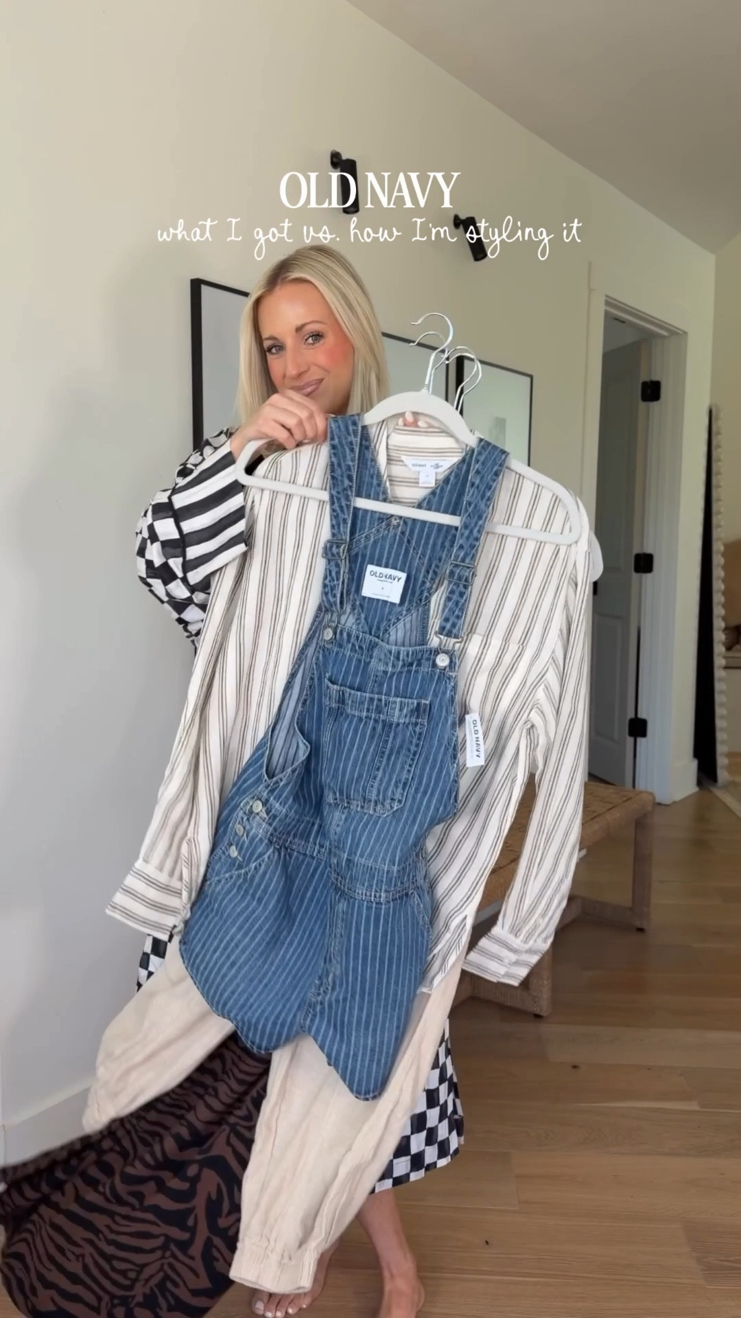 OLD NAVY SPRING OUTFITS || old navy style, mom style, mom outfit inspo, spring outfits, easy outfits, wearing vs. styling

Overalls — S (run big!)
Maxi Dress — S
Button Up — M
Pants — S



#LTKootd #LTKSaleAlert #LTKgrwm
