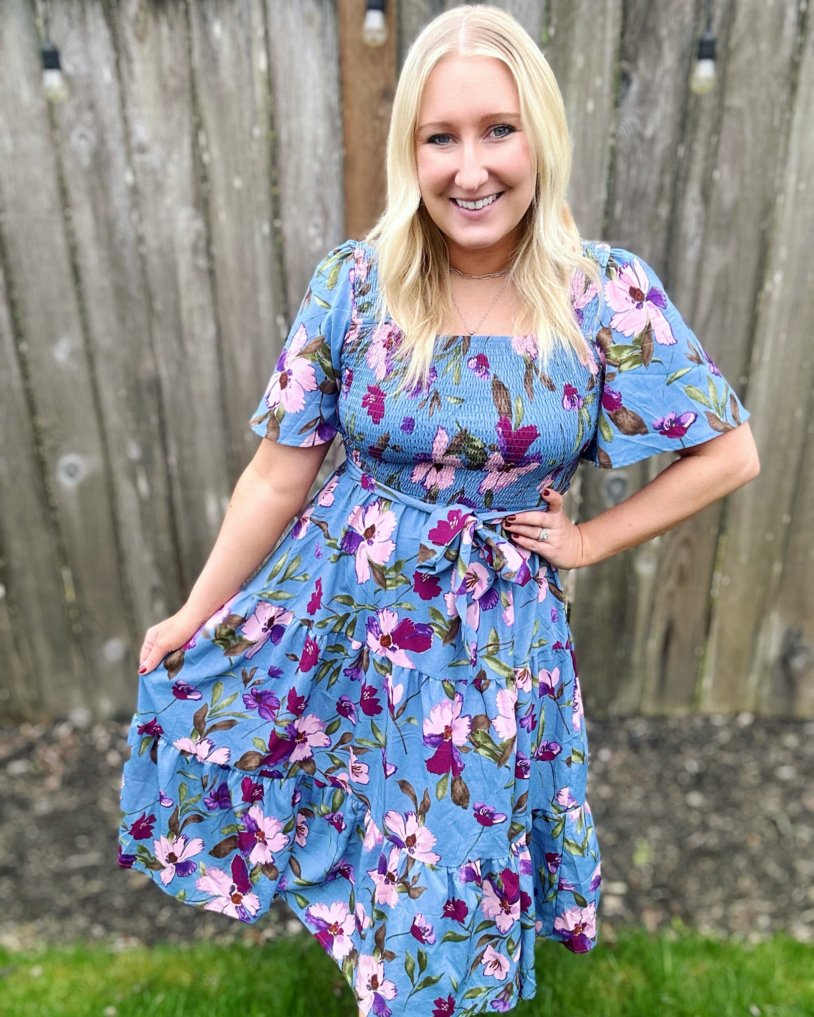 Okay... I LOVE this dress! It is the perfect spring/summer dress and I love everything about it! All of the colors and patterns are cute and it is the perfect style! 

#LTKSeasonal #LTKfindsunder50 #LTKstyletip
