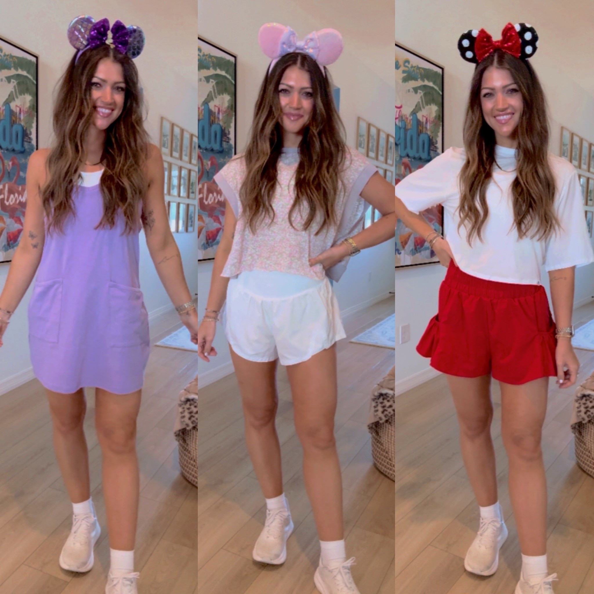 Spring break and summer vacation Disney outfit ideas 