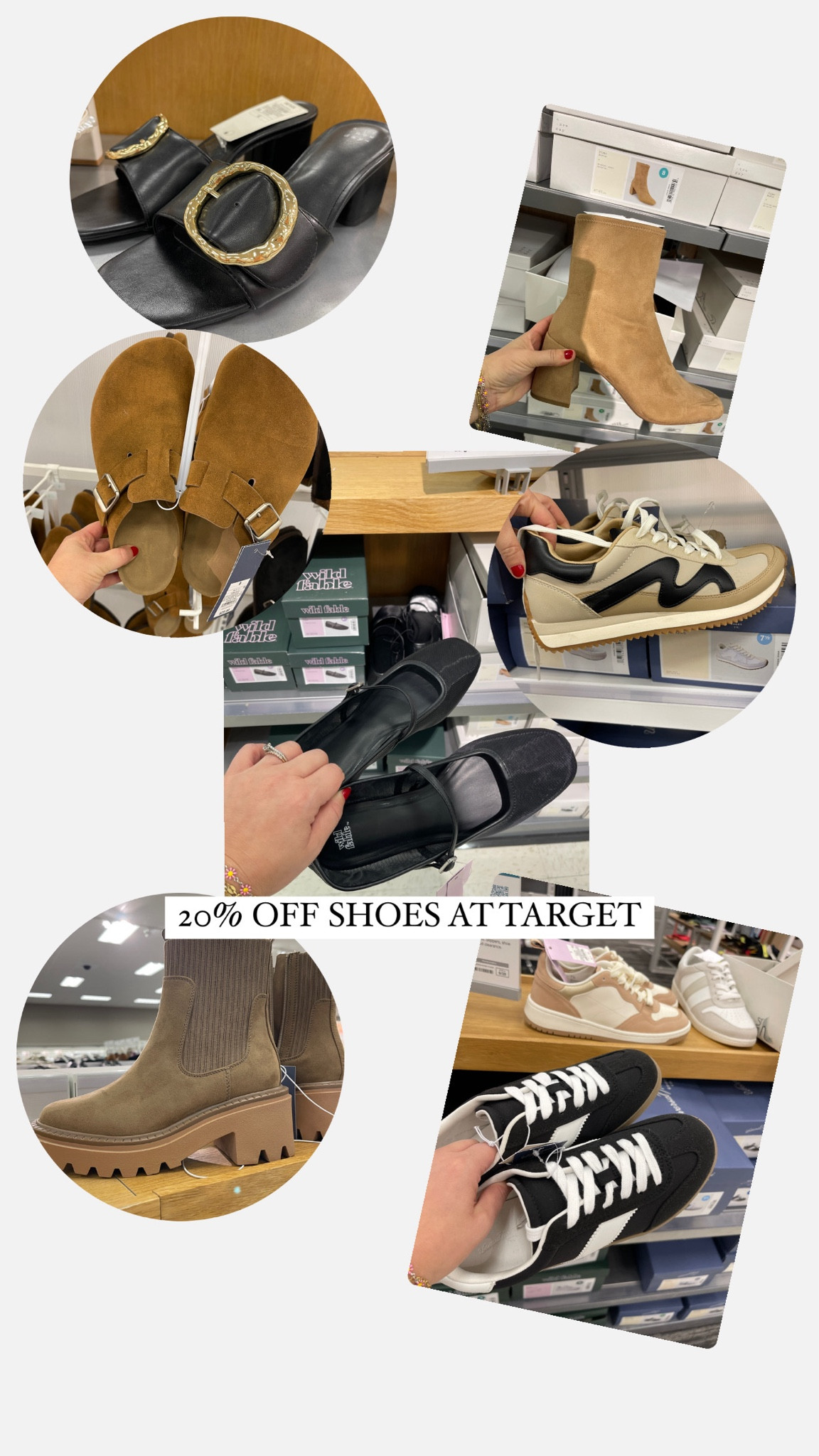 20% off shoes at target with target circle! So many cute fall shoes!

 

#LTKShoeCrush #LTKStyleTip #LTKSeasonal