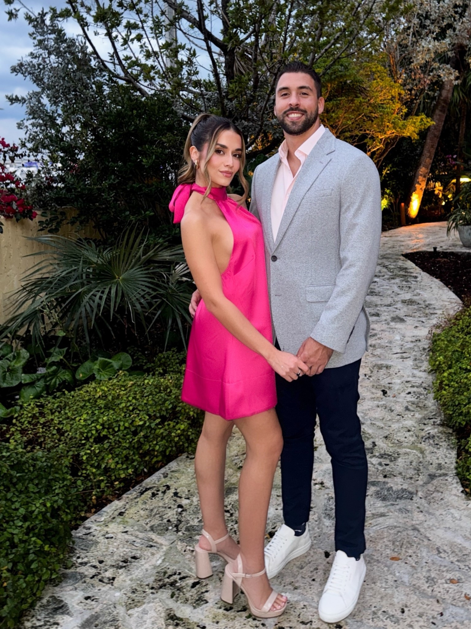 The perfect wedding guest summer dress💖 on sale under $75! 

I don’t think I’ve ever had so many compliments on a dress! This dress was flirty yet chic. Quality felt sooo expensive. I wore this dress to a cocktail style wedding. Would also be perfect for parties, brunch, or a night out. Halter mini dress. I’m 5’1” and the length was perfect. Wearing size XS

Mini dress, wedding guest dress, cocktail dress, satin dress, party dress, spring outfit, pink dress, summer dress