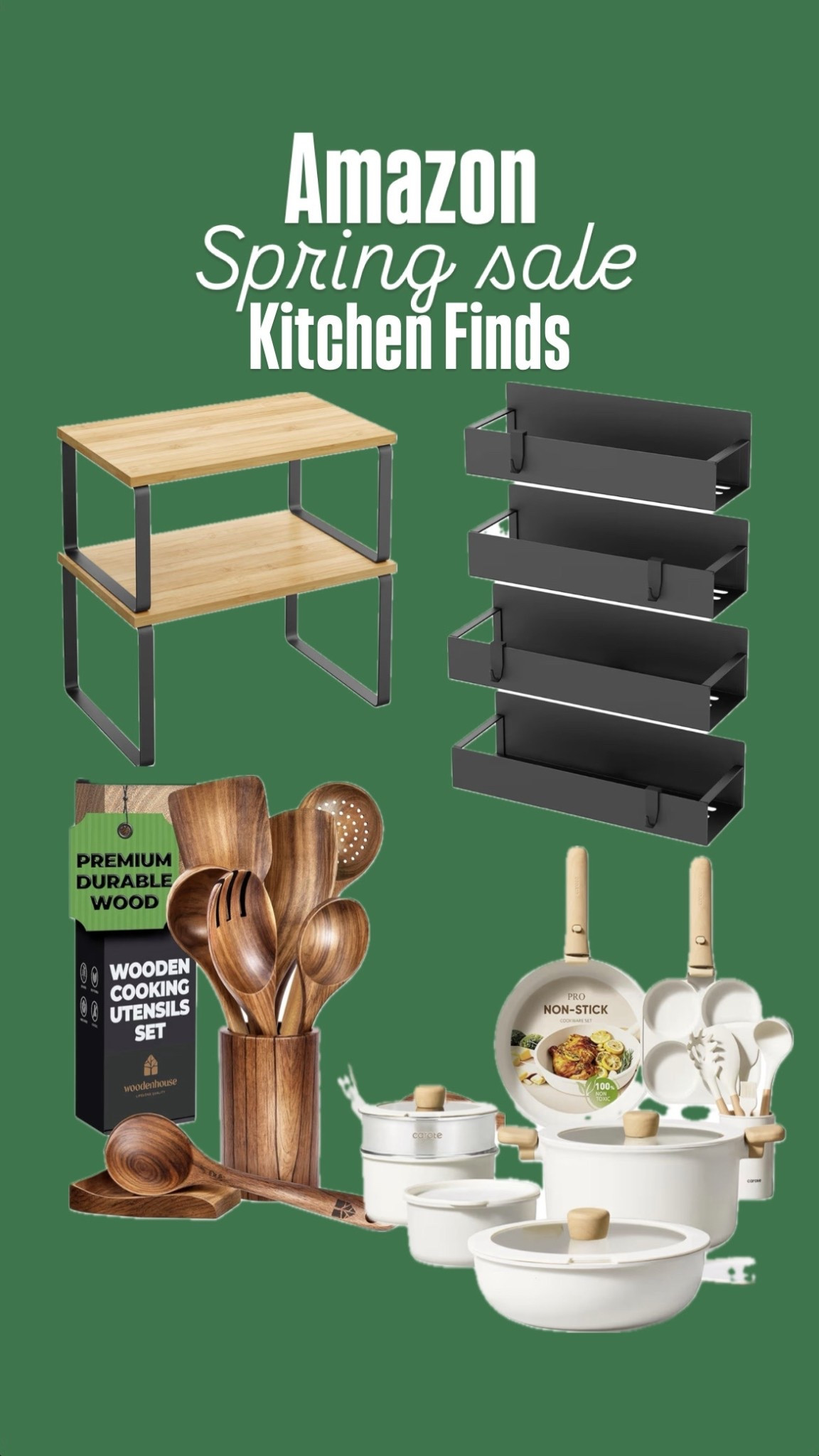 My favorite Amazon Spring Sale kitchen finds!

Comment below and let me know if you snagged anything!

#LTKmomlife #LTKHome #LTKSaleAlert