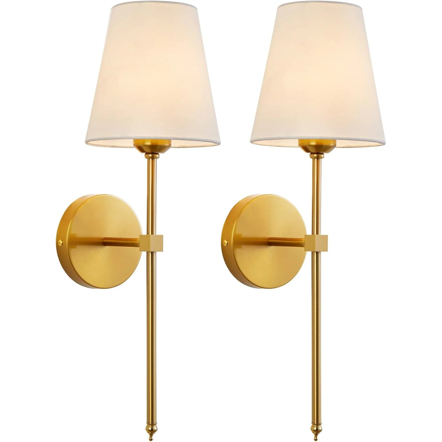 Wall Sconces Sets of 2, Retro Industrial Wall Lamps, Bathroom Vanity Sconces Wall Lighting with W... | Walmart (US)