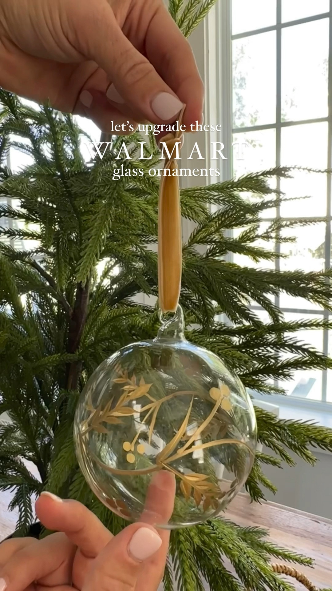 New glass ornaments, that are beautiful at Walmart! Set of 4 for $15, add beautiful velvet ribbon from Amazon.



#LTKxPrime #LTKHoliday #LTKSeasonal