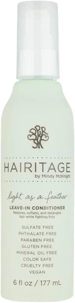 Hairitage Spray acondicionador sin enjuague, tratamiento para el cabello sin enjuague, desenreda ... | Amazon (US)