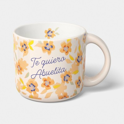 14 oz Te Quiero Abuelita Shortie Mug Pink - Room Essentials™ | Target