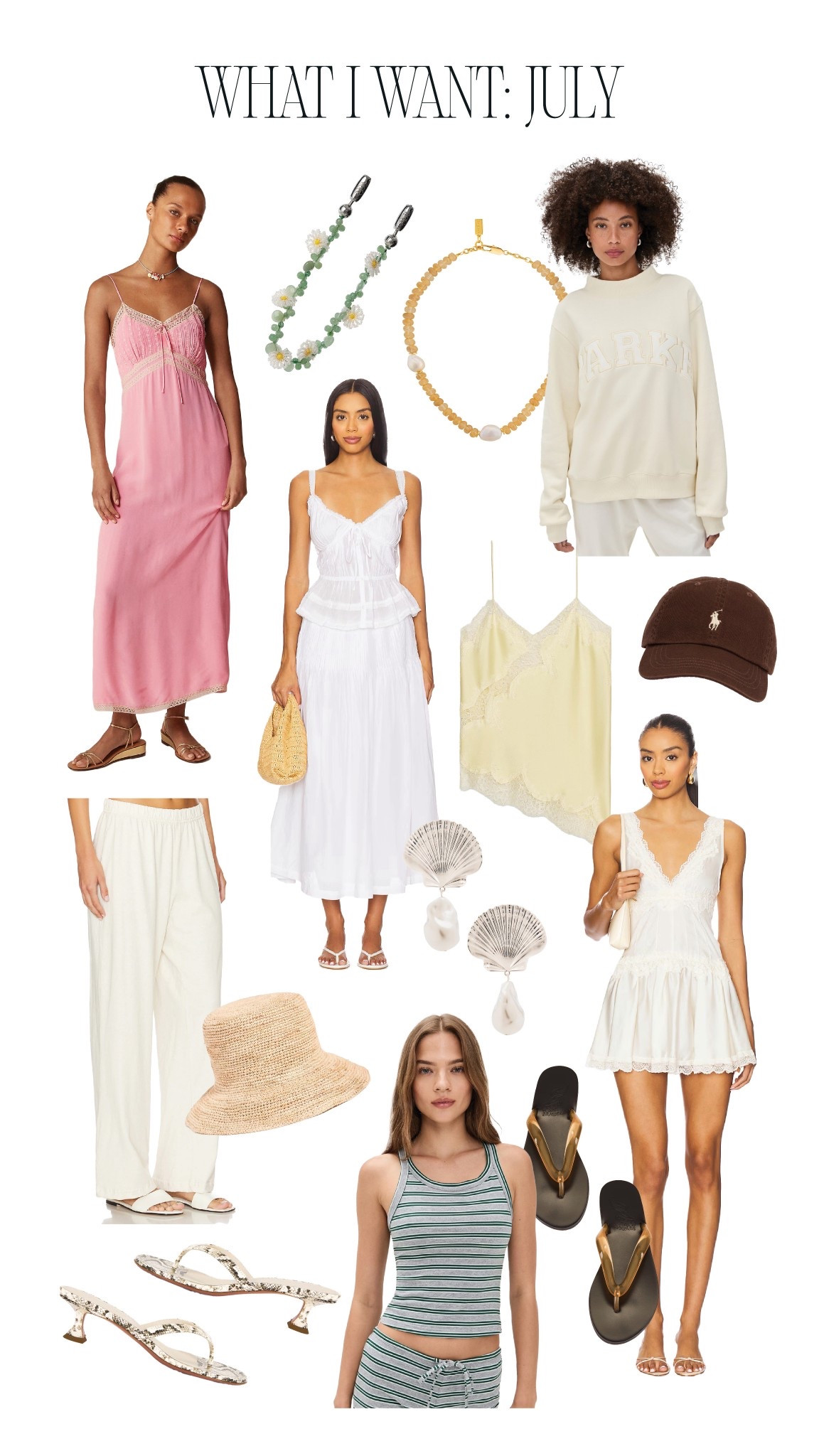 What I want: July 

#LTKStyleTip #LTKSeasonal