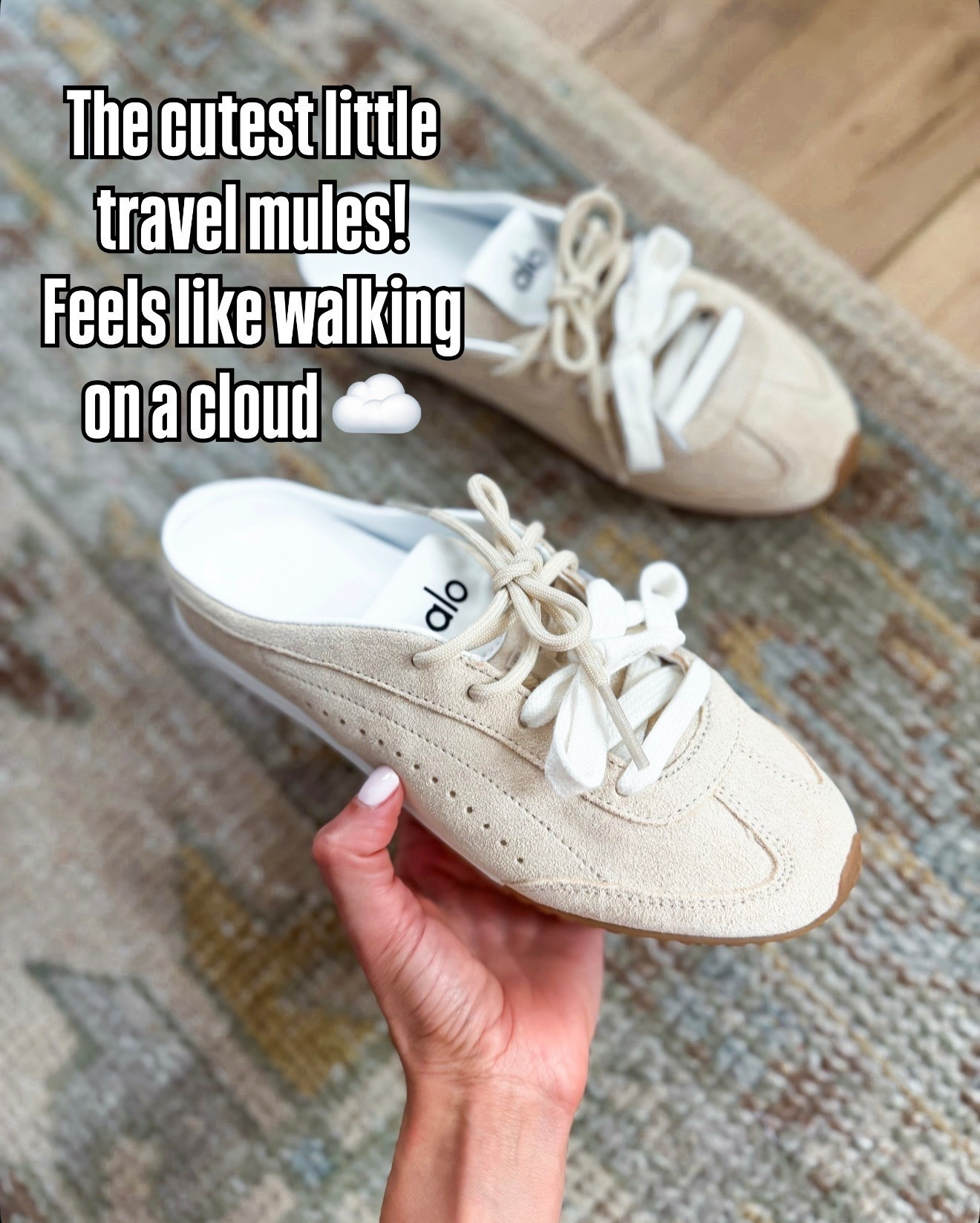 Expensive stuff that’s {unfortunately} 1000% worth it! Alo sneaker mules are TTS. Super comfy for travel! Travel sneakers. Neutral sneakers. 

#LTKootd #LTKTravel #LTKBeauty