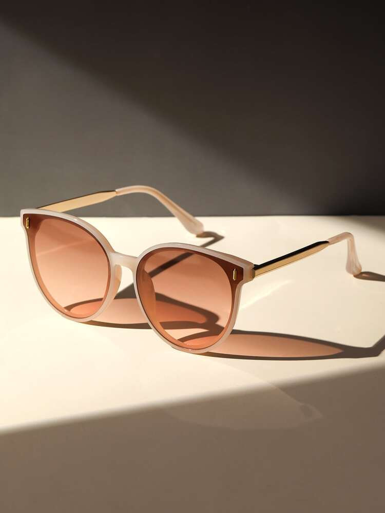 Tinted Lens Fashion Glasses | SHEIN