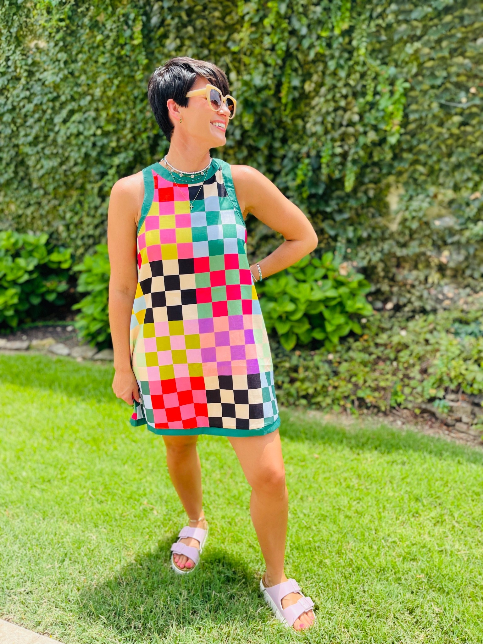 How fun is this checkered dress?? 💖 I still can’t believe it’s around $13! Just goes to show—you don’t have to spend a lot to feel cute and put together. Linking it below for you! Hope everyone’s having the best Sunday! ✨

#LTKStyleTip #LTKU #LTKFamily