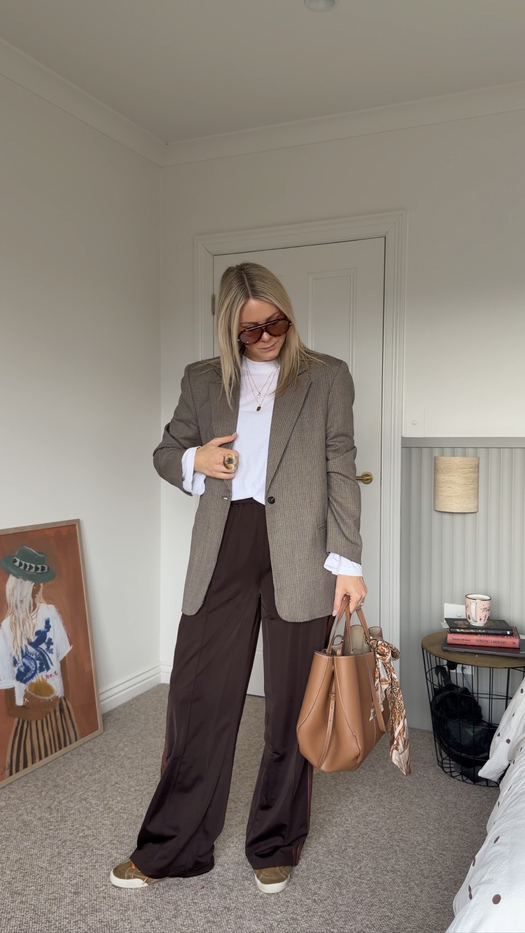 Trackpants and a blazer - one of my favorite outfit combos! I’m in a large in the trackpants, medium in the long sleeve top and a 10 in the blazer x

#LTKaustralia #LTKwinter #LTKstyletip