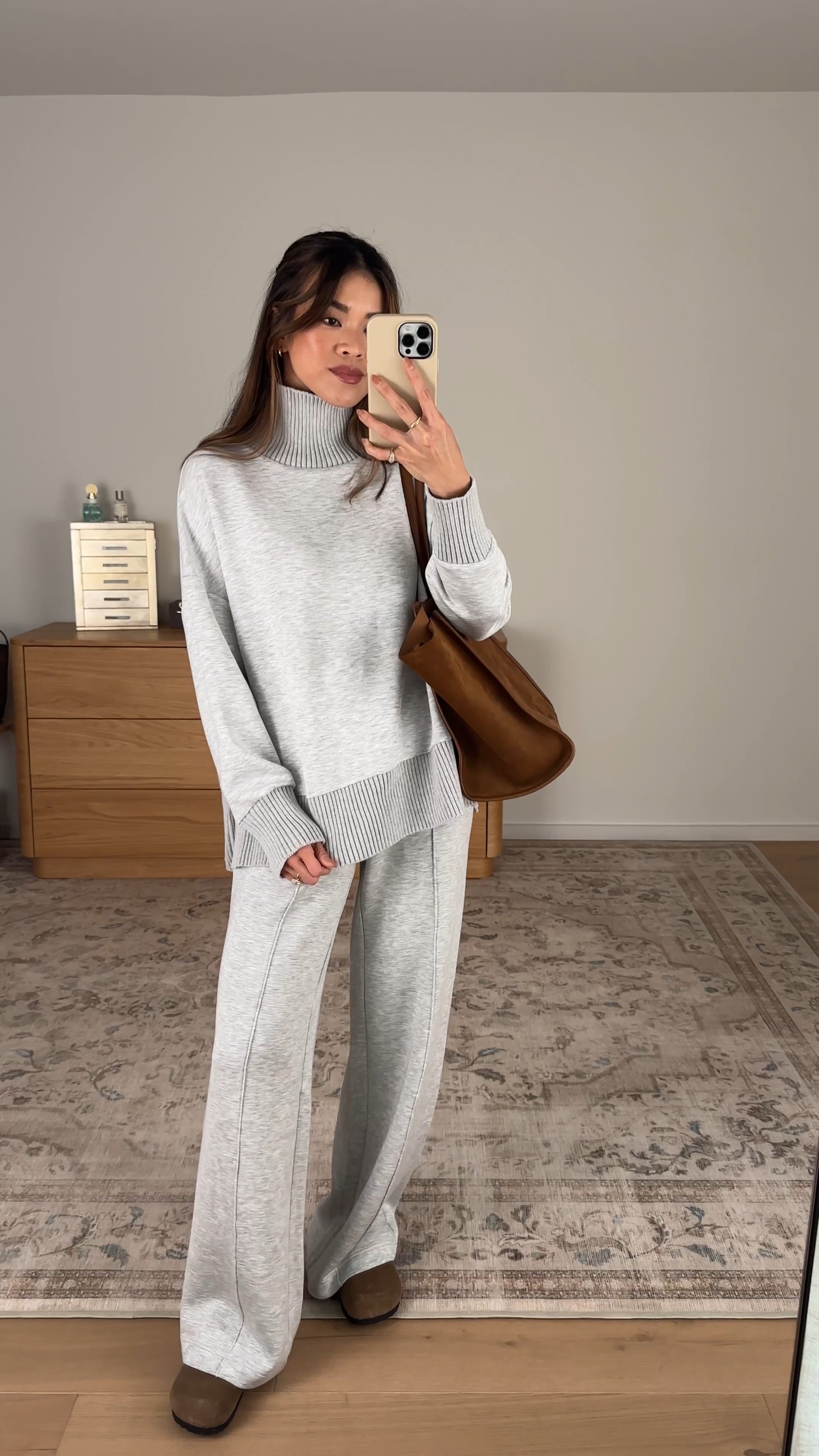 The coziest set from @Varley! I love wearing this for fall. 

Sizing info: 
-Varley Barker High-Neck Sweat (Size XS in Light Grey Marl) 
-Varley The Wide Leg Pant 28" (Size XXS in 28” inseam in Light Grey Marl)

petite fashion, get dressed with me, outfit inspiration, ootd, nashville outfit, Nashville influencer, petite style, vacation style, casual outfits, mom style, petite pants, fall outfits, fall outfit info, fall pants, fall outfit idea, fall top, fall sweater, fall shoes, Varley, Varley tryon, Varley unboxing, Varley for petite, sweat sets, cozy matching set

#LTKootd #LTKSeasonal #LTKPetite