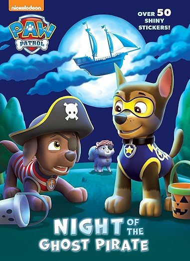 Night of the Ghost Pirate (Paw Patrol): A Halloween Book for Kids and Toddlers     Paperback – ... | Amazon (US)
