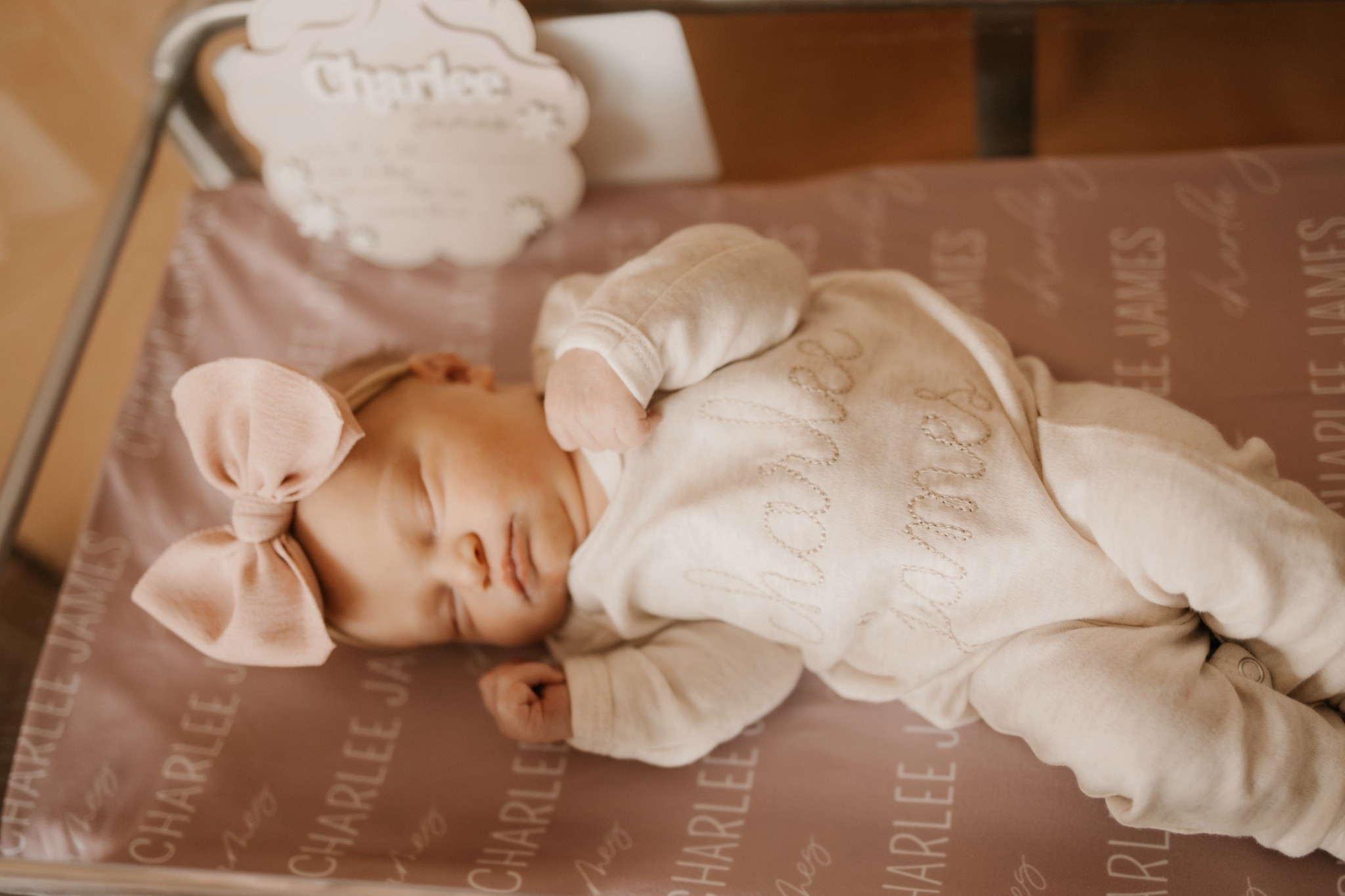 Loooooved Charlee’s little setup for her bedside bassinet at the hospital and her coming home newborn outfit!! 

#babygirl #newborn #hospitalmusthaves

#LTKFamily #LTKBaby #LTKBump