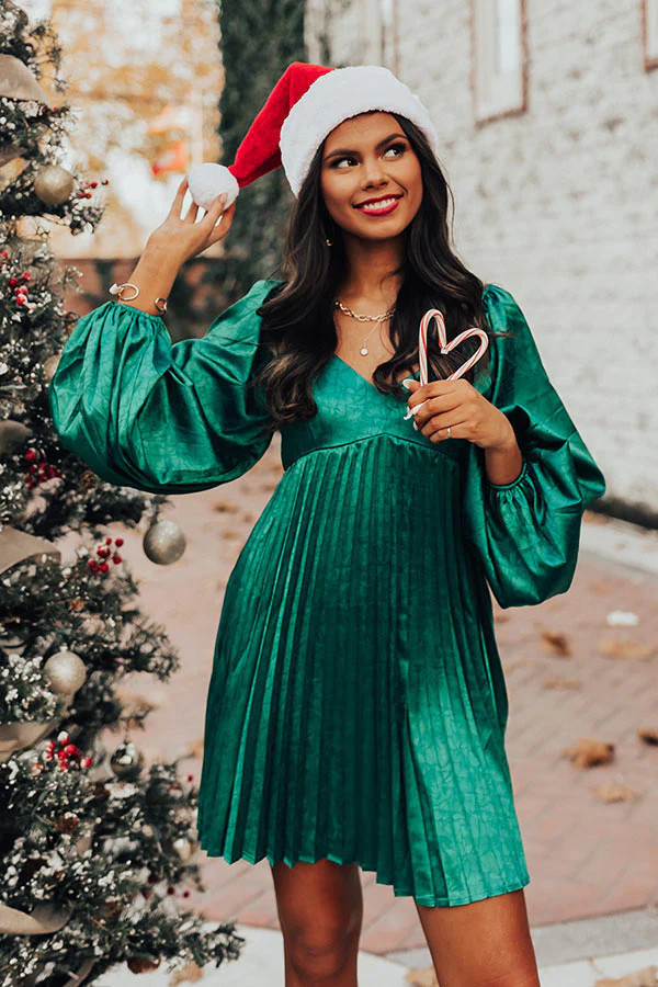 Wake Up Call Pleated Dress | Impressions Online Boutique