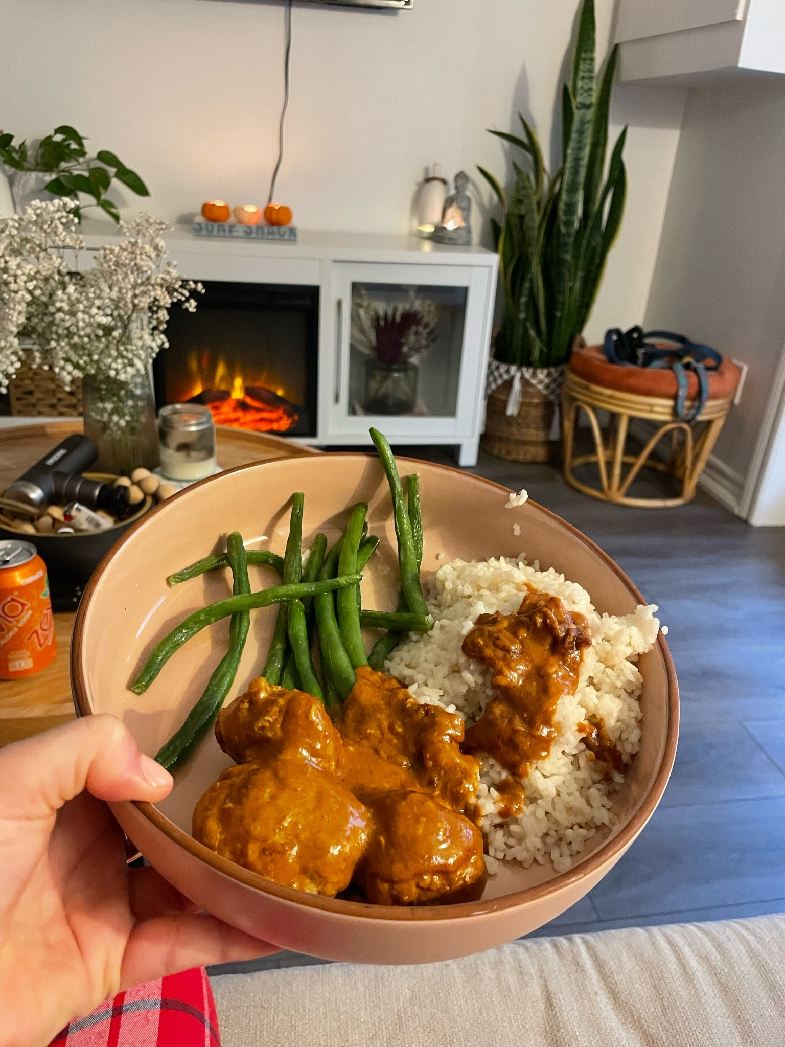 Peanut thai turkey meatballs

Recipe on my IG! 