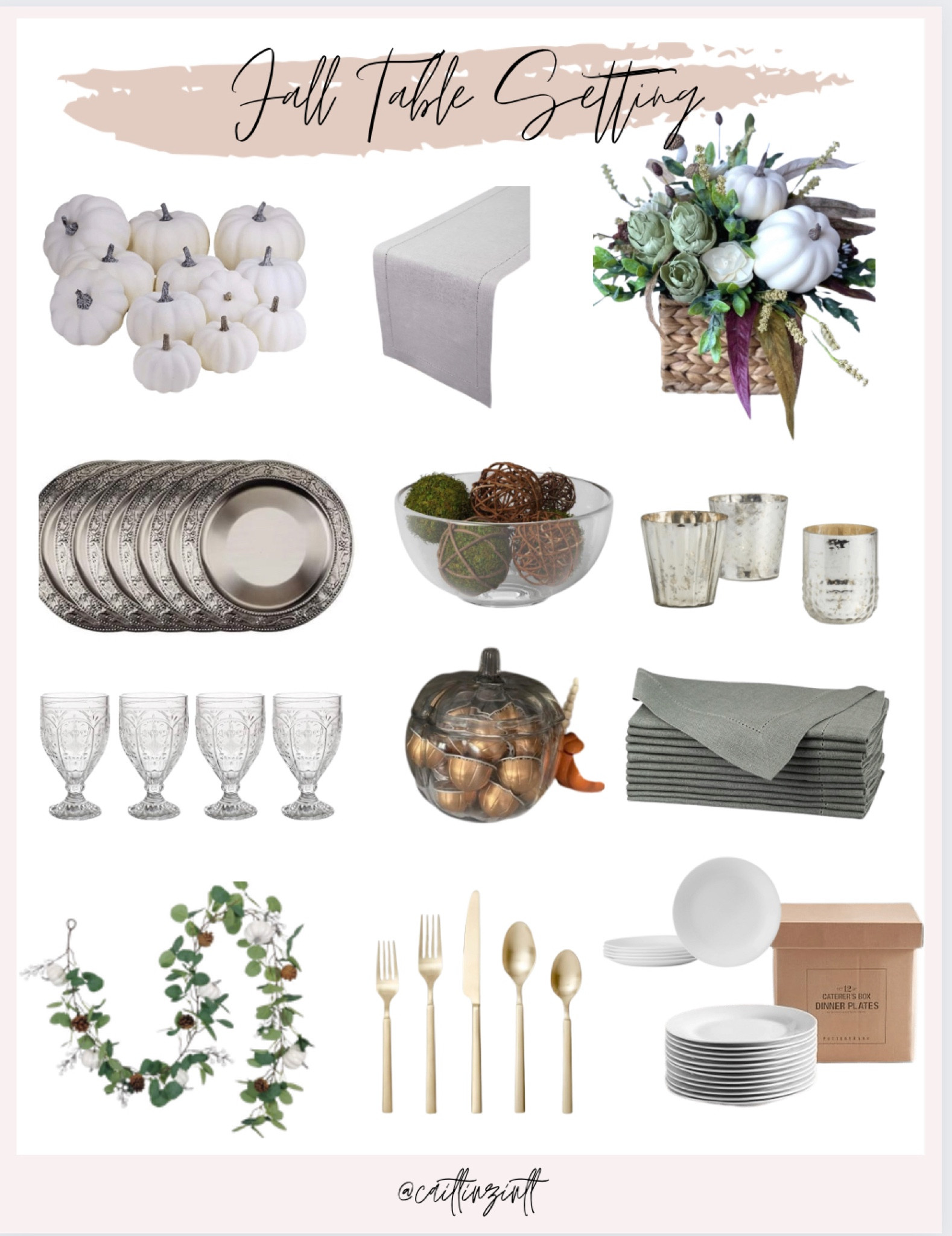 Fall decor // fall table setting inspo #amazonhome #targetstyle

#LTKunder50 #LTKhome #LTKSeasonal