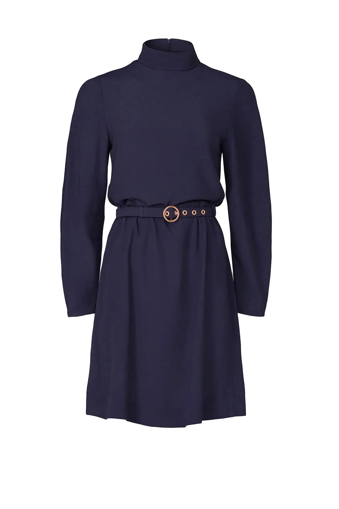 See by Chloe Purple Mock Neck Dress | Rent The Runway