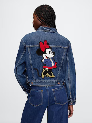 Gap × Disney Minnie Mouse Icon Denim Jacket | Gap | Gap (US)