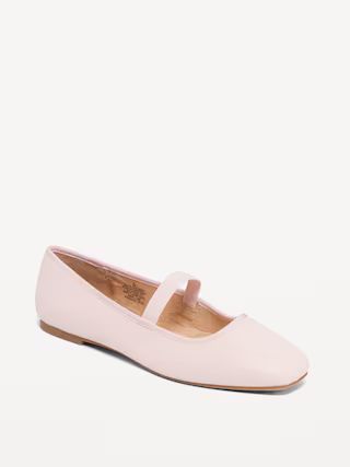 Mary Jane Square-Toe Ballet Flats | Old Navy (US)
